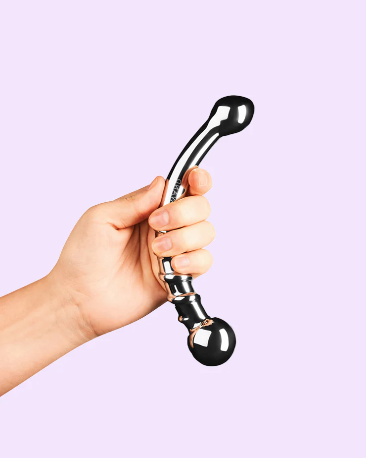 Le Wand Bow - Stainless Steel Double Dildo - Image 2