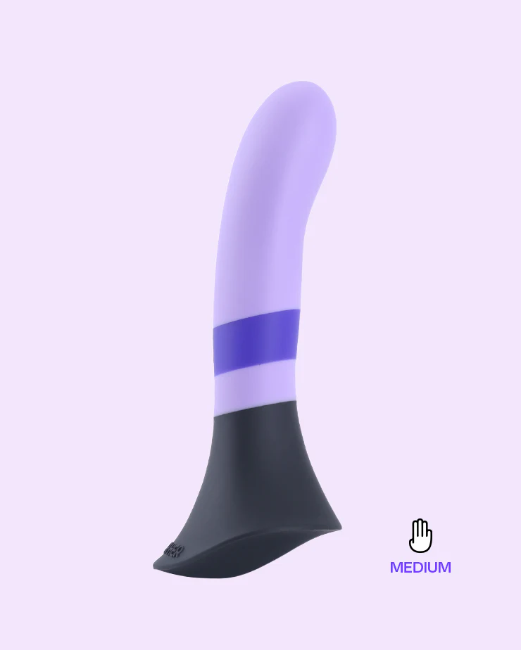 Purple Kiss Fusion - Strap-On Dildo with Grinding Base⢠- Image 10