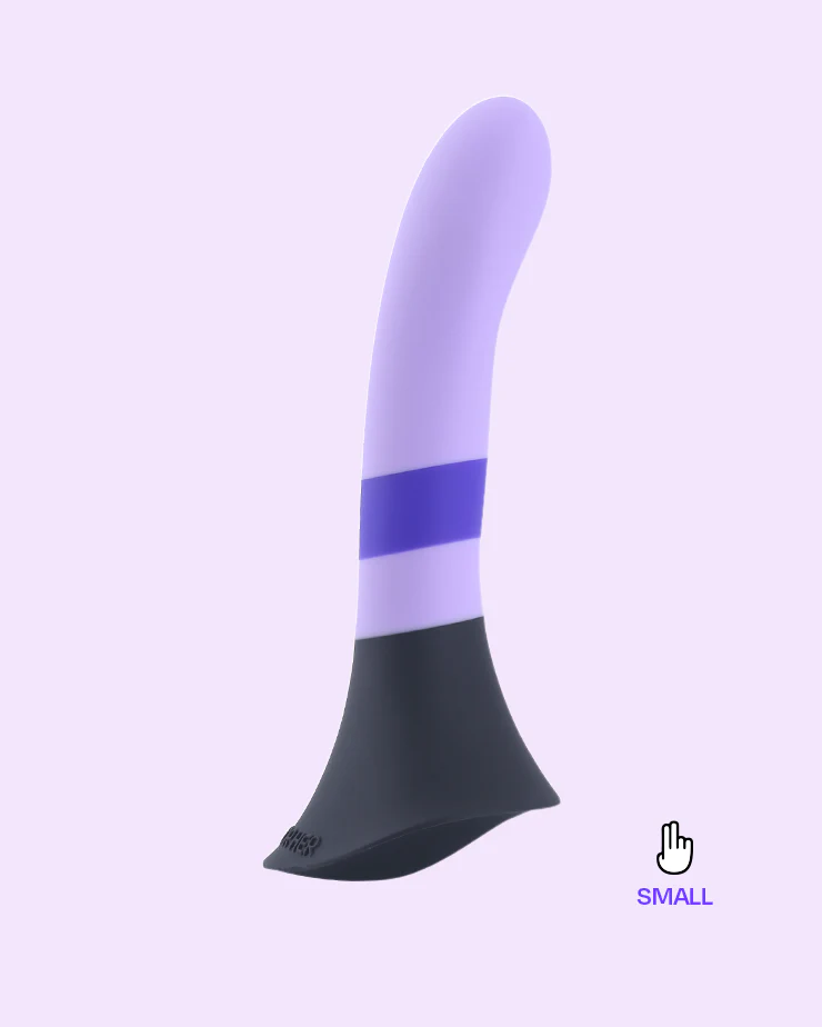 Purple Kiss Fusion - Strap-On Dildo with Grinding Base⢠- Image 9