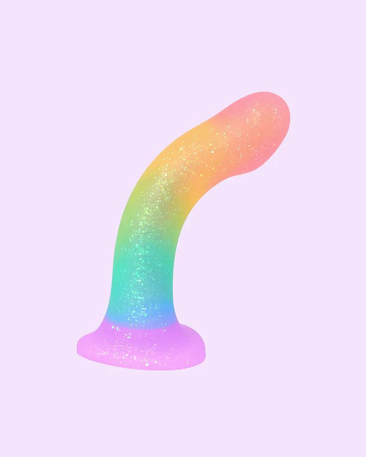 WondHer™ Glitter - Bendable Strap-on Dildo - Image 3