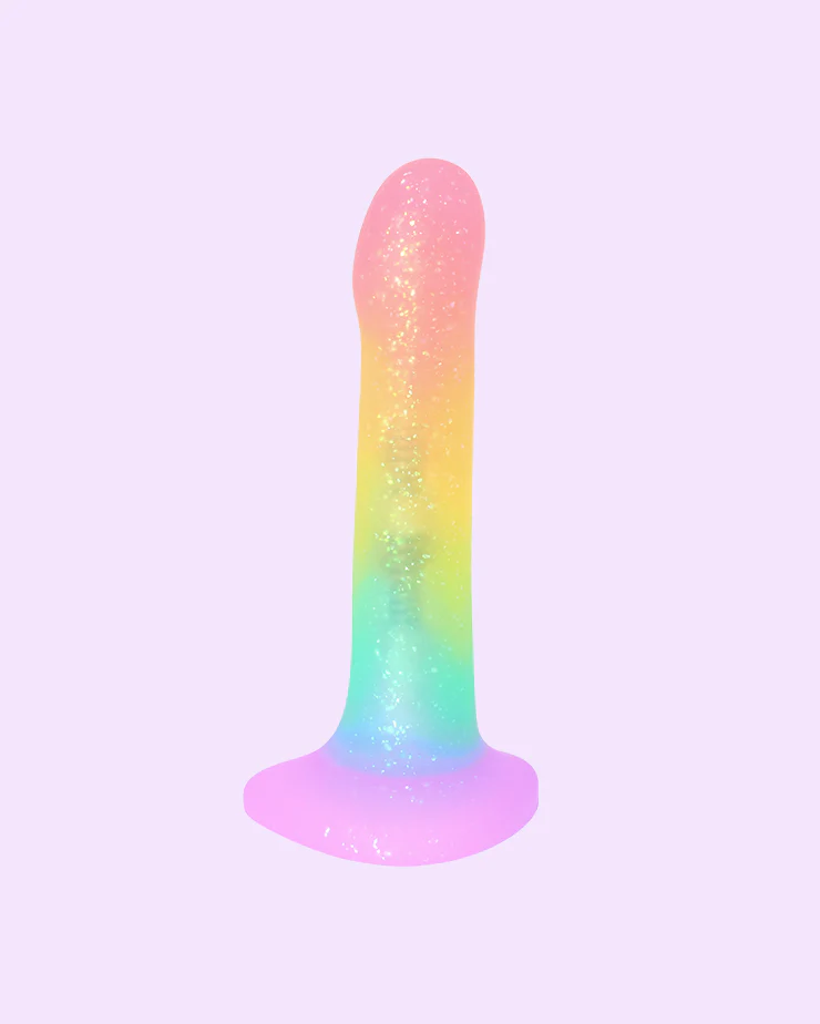 WondHer™ Glitter - Bendable Strap-on Dildo - Image 6